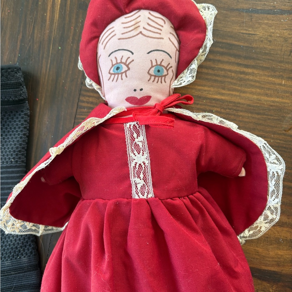 Vintage topsy turvy doll